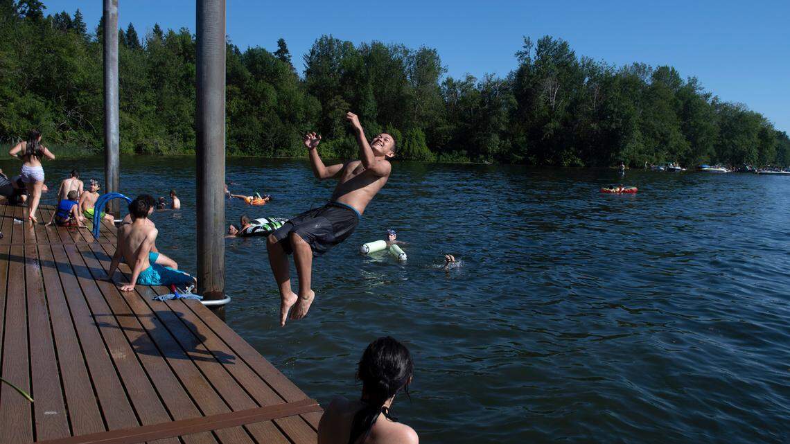It’s safe to swim at Kenneydell Beach again. But what caused the contamination?