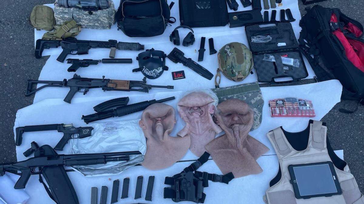 Fife Police Department officers and detectives recovered multiple stolen guns, machine guns, magazines and other items on Wednesday, Oct. 4, 2023.