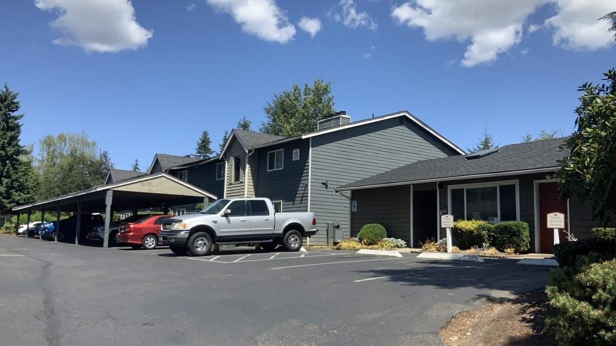 Bella Vista Apartments, 3502 S. Mason Ave., was sold May 7.