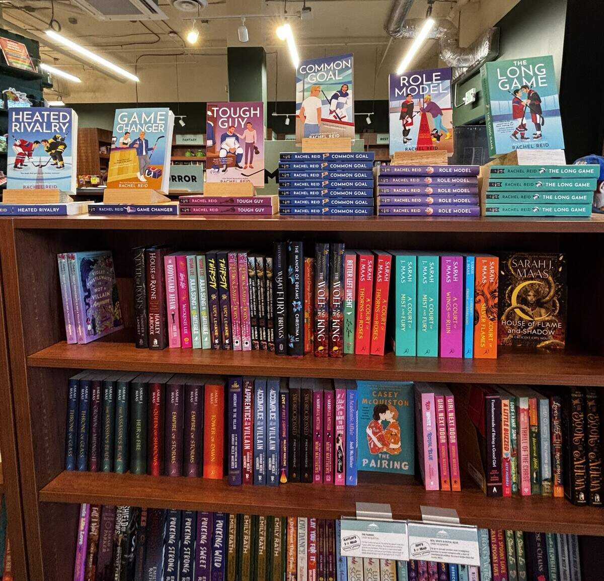 Grit City Books carries an extensive selection of LGBTQ+ stories.