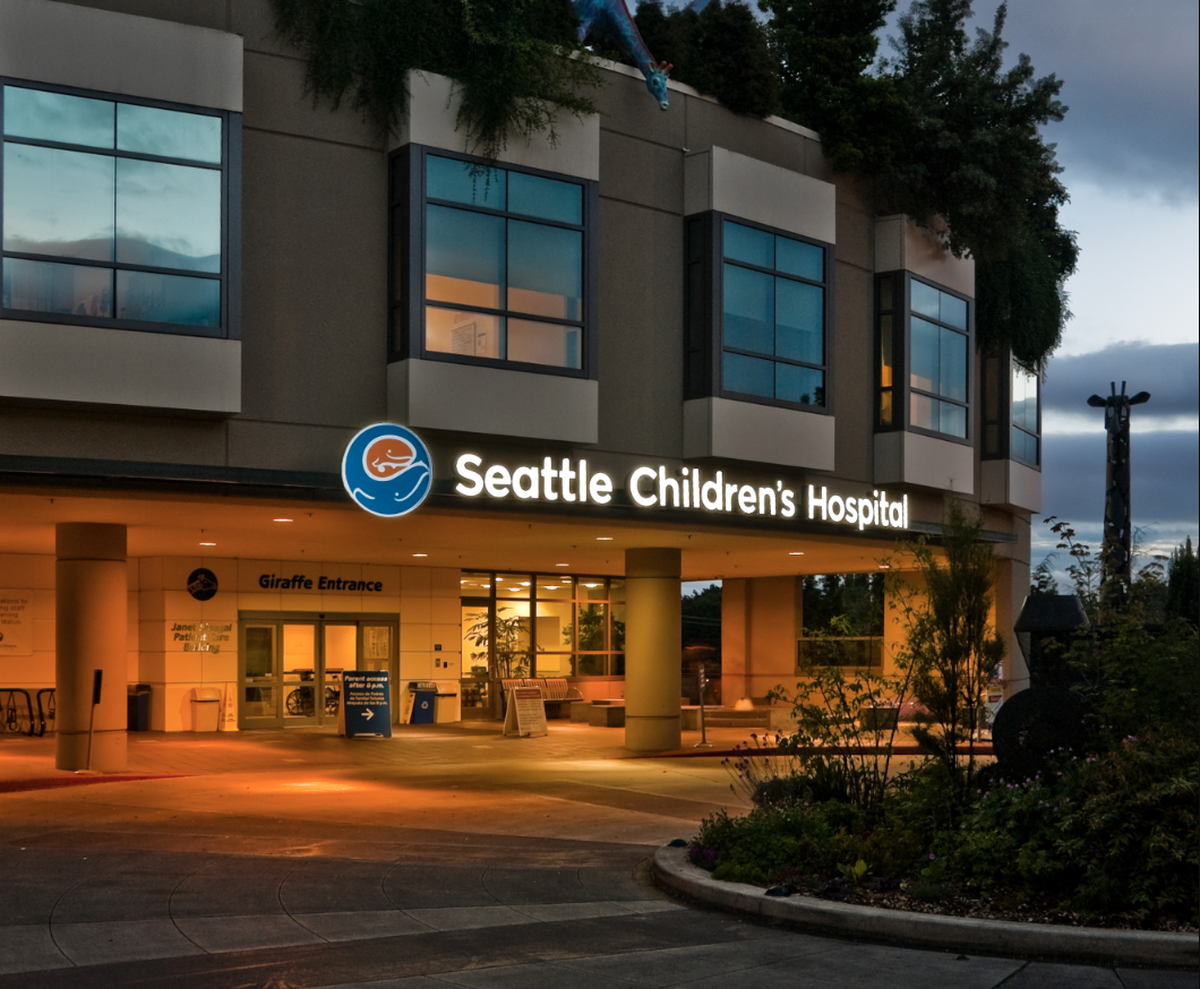 Seattle Children’s Hospital is shown.