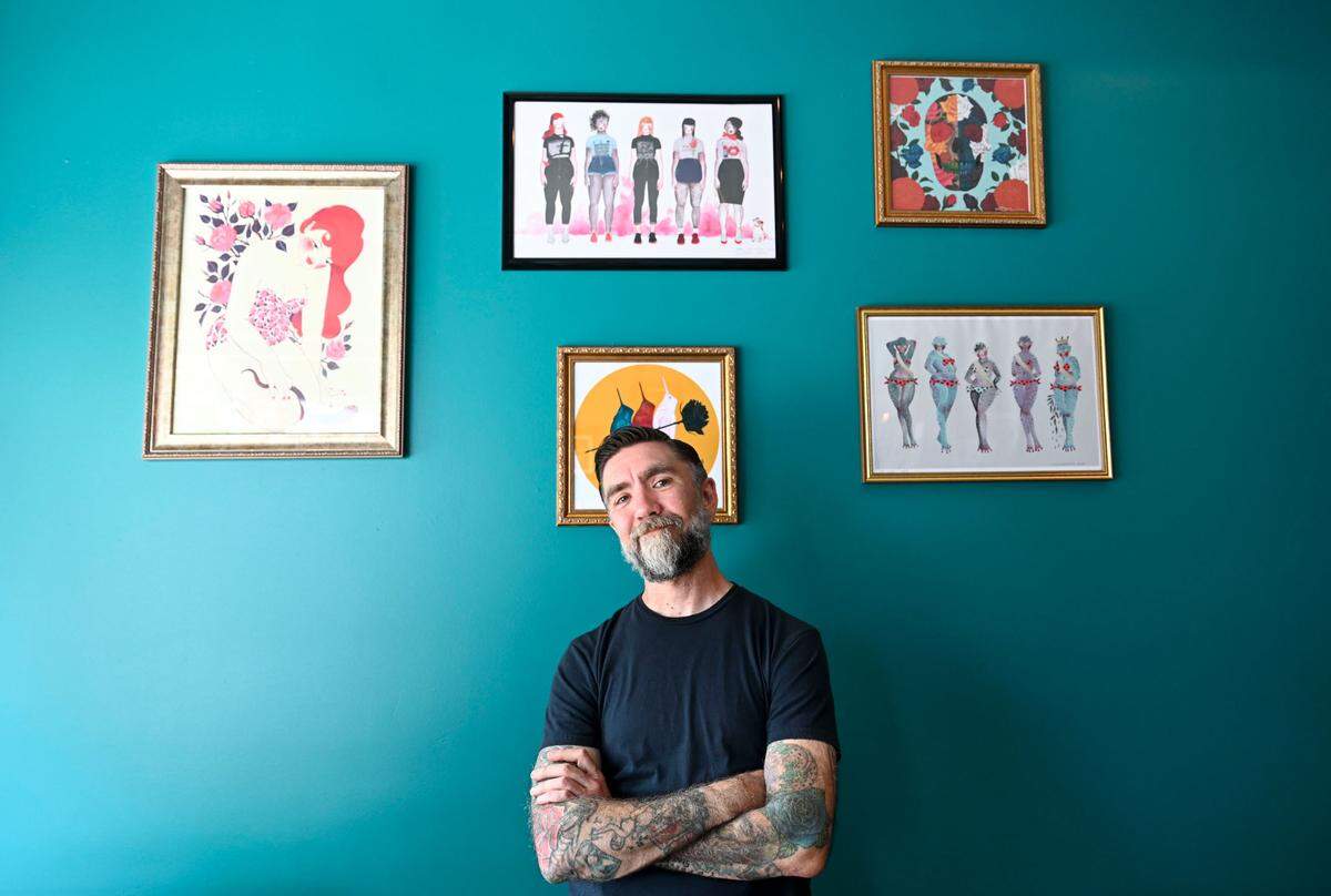 Owner Danny Puskarcik took over Stink in 2023 and renamed it The Blue Rose, fashioning it as more of an everyday neighborhood bar.