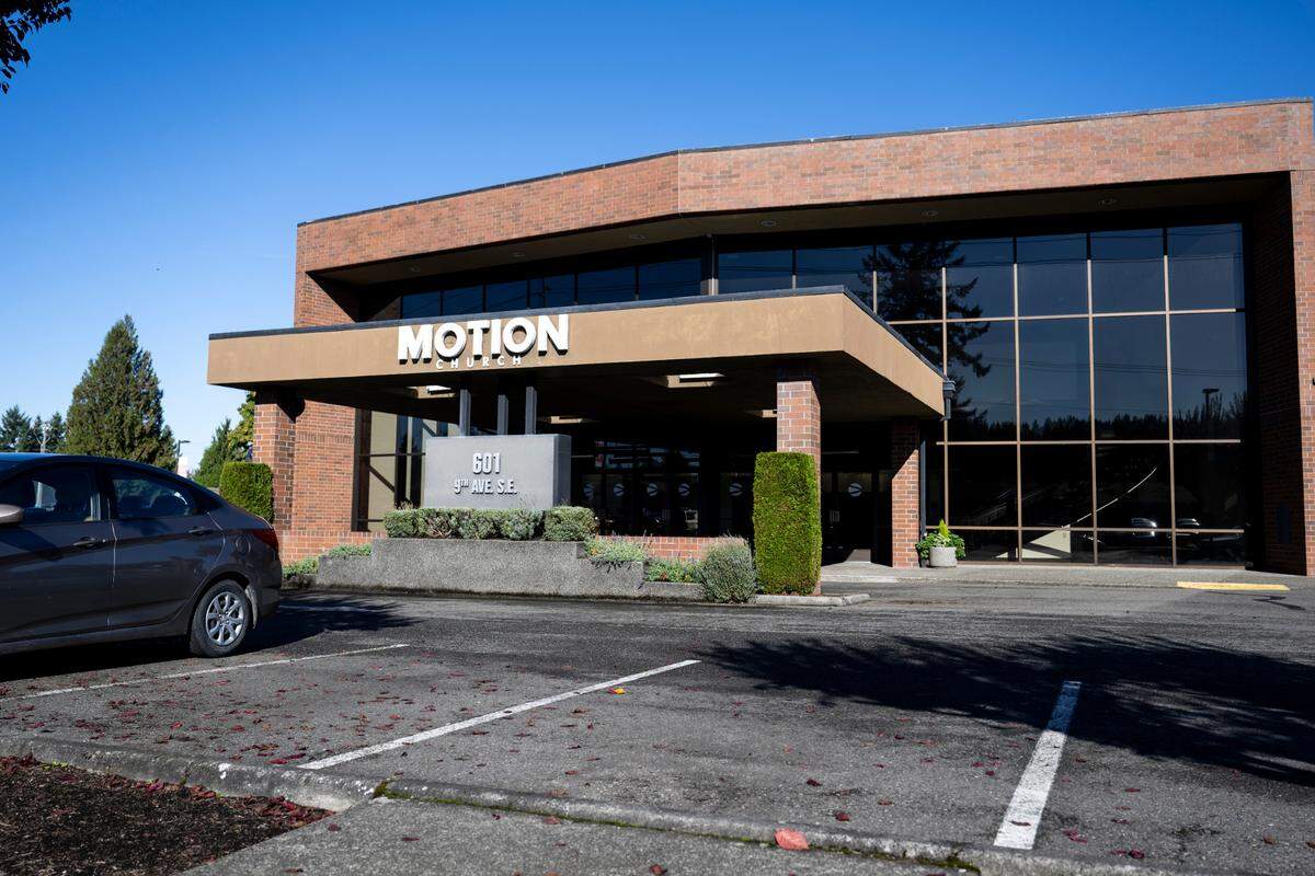The Motion Church campus in Puyallup, shown in October 2023.