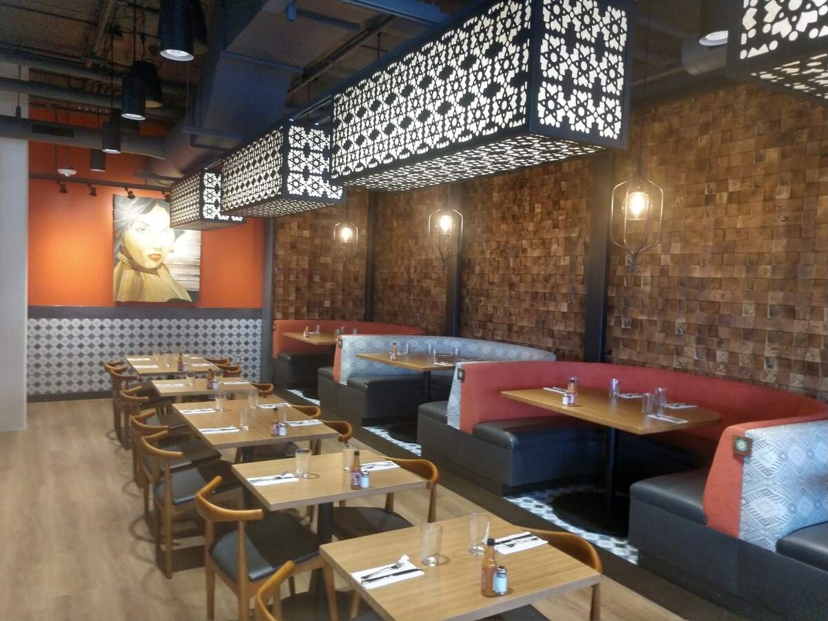 The dining room of Cactus, a Southwestern restaurant now open in Tacoma’s Proctor neighborhood.