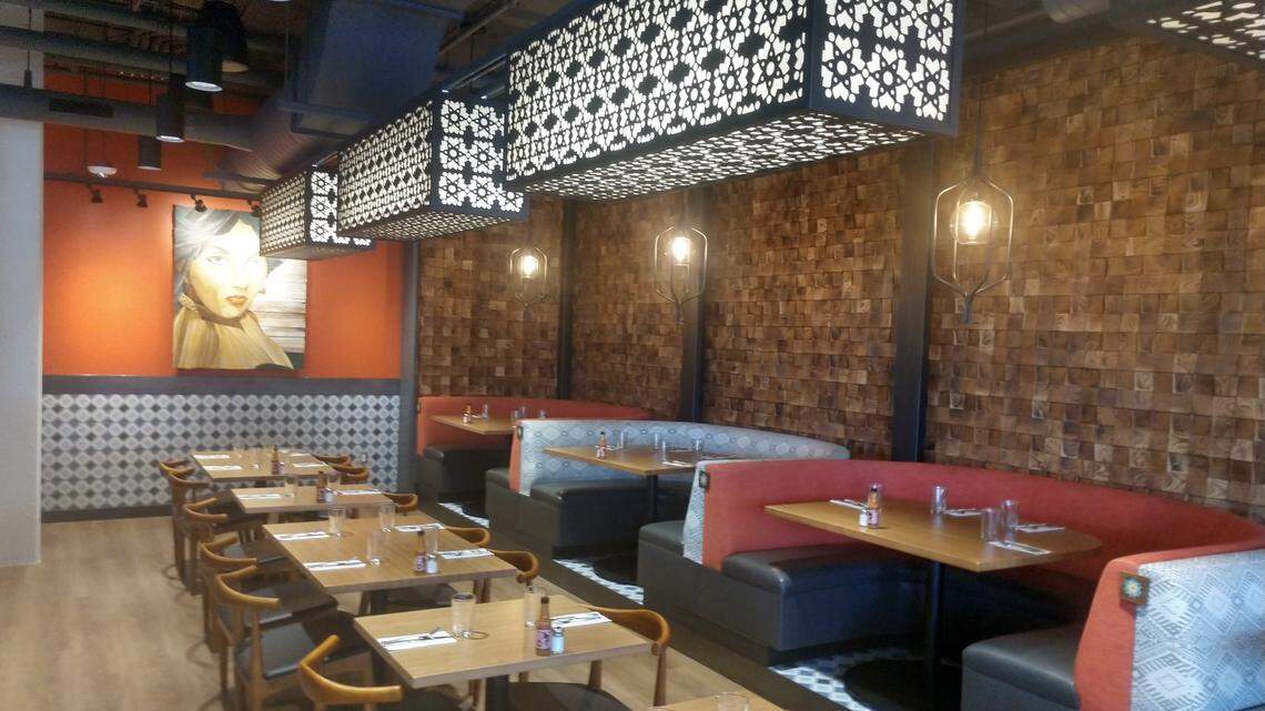 The dining room of Cactus, a Southwestern restaurant now open in Tacoma’s Proctor neighborhood.