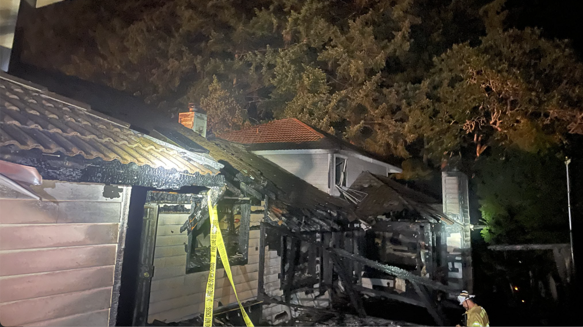 A late-night fire was reported overnight Saturday at a Lakewood duplex. The fire left three adults displaced.