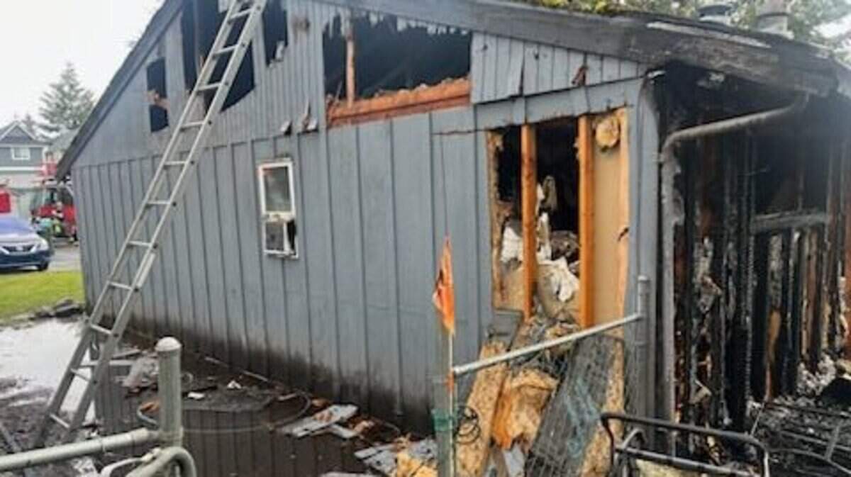 Five people were displaced from an apartment fire March 20, 2025 near Parkland.