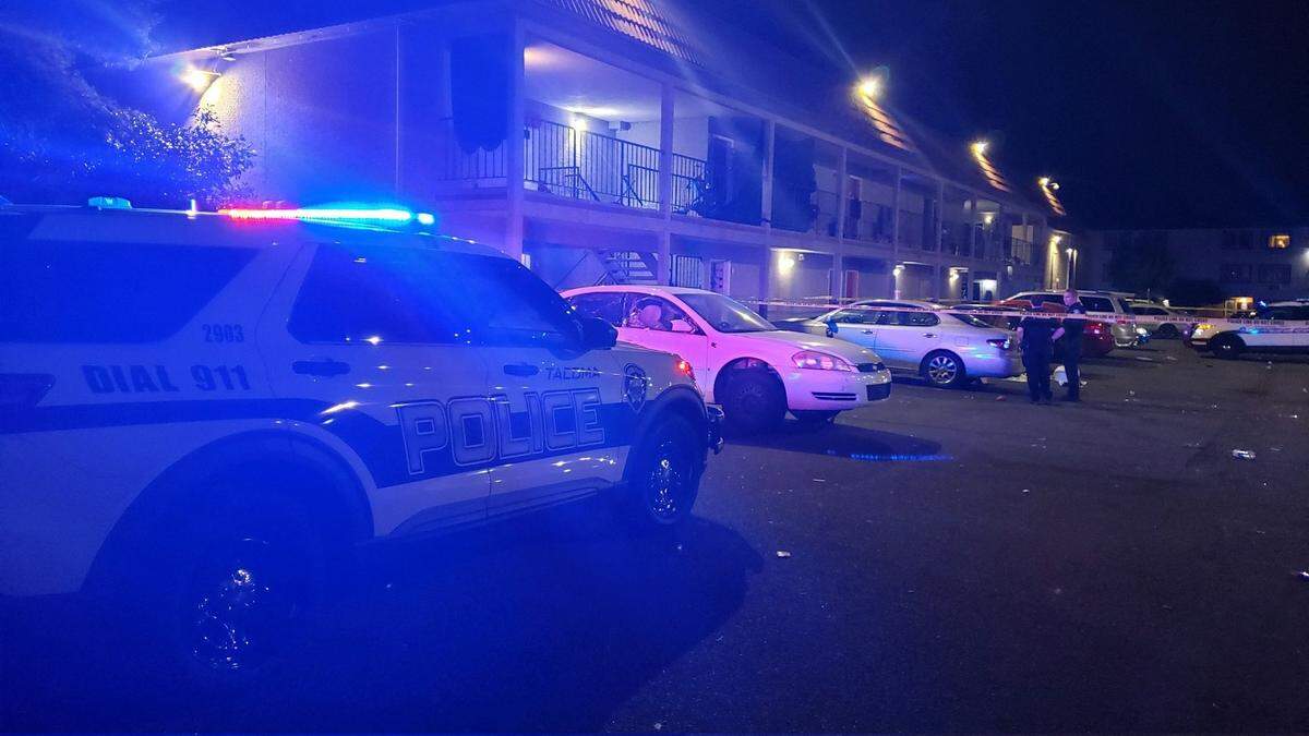Tacoma Police Department arrested a 20-year-old man July 25 who they suspect killed a woman Saturday outside a motel in the 8800 block of South Hosmer Street.