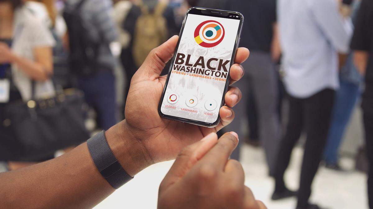 The Black Washington project will share people, places and stories focused on Black Washingtonians. The application releases later this year with 45 to 50 stories, with software updates providing additional ones further down the road.