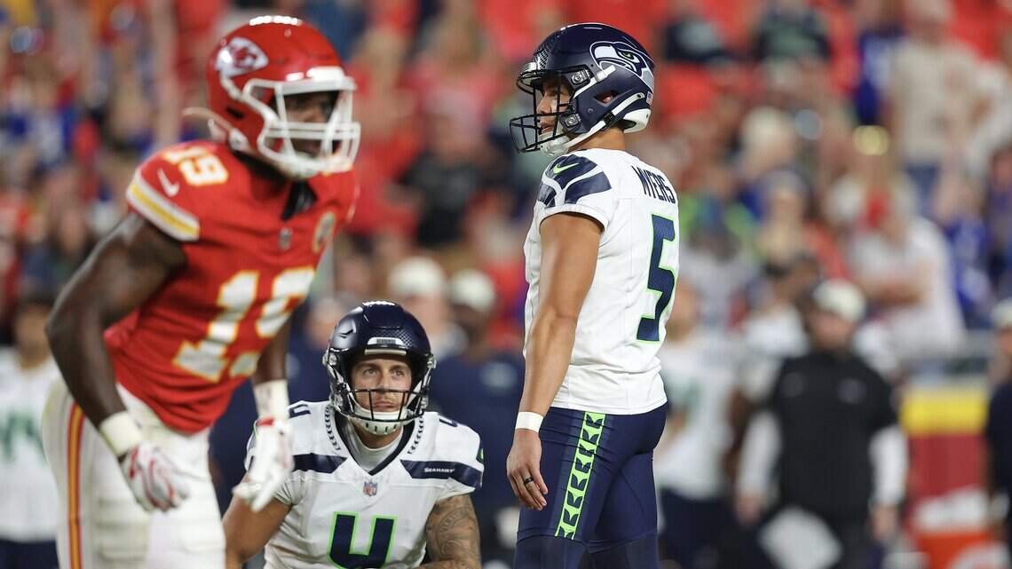 From KC: Do the Seahawks have a kicker Jason Myers issue as season is beginning?