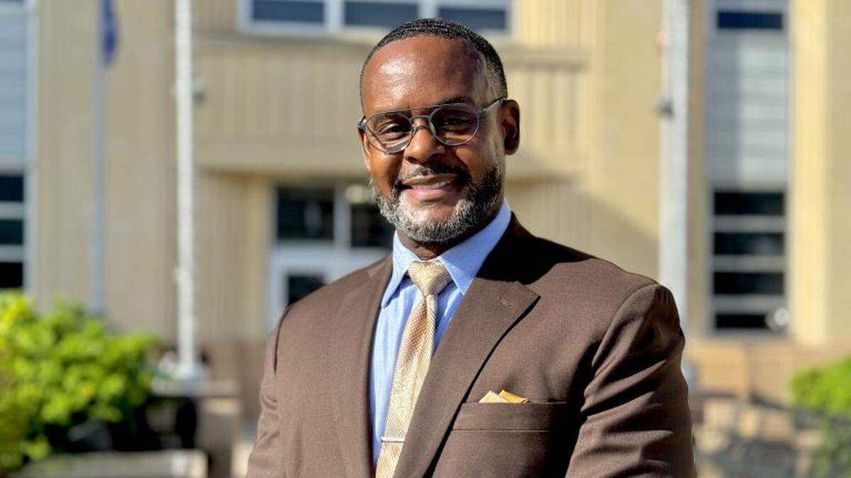 Avery Moore is shown in an undated photograph included in a press release announcing Moore’s hiring as a new assistant city manager in Topeka, Kansas. Moore was previously chief of police in Tacoma. He started his new job May 12.