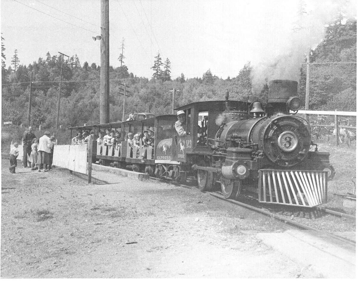 Pony Lake Park was a small amusement park that ran in the 1940s and ’50s in the Puyallup area.