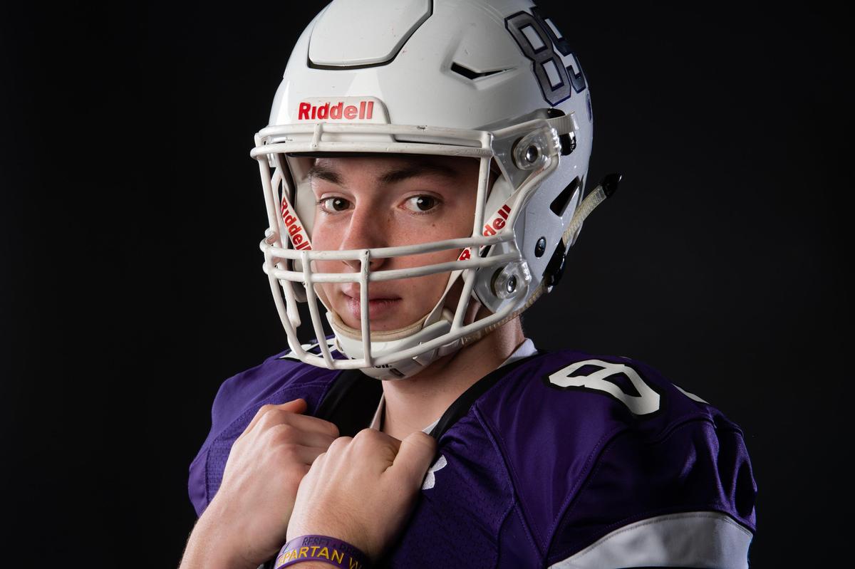 Sumner’s Wyatt Redding photographed in Tacoma, Wash., on Sunday, Dec. 8, 2019.