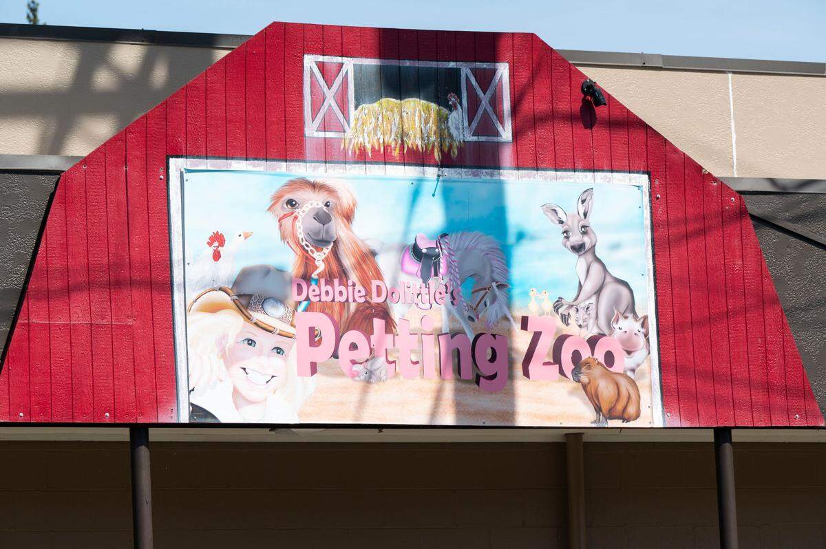 Debbie Dolittle’s Petting Zoo, on Wednesday, May 15, 2024, in Tacoma.