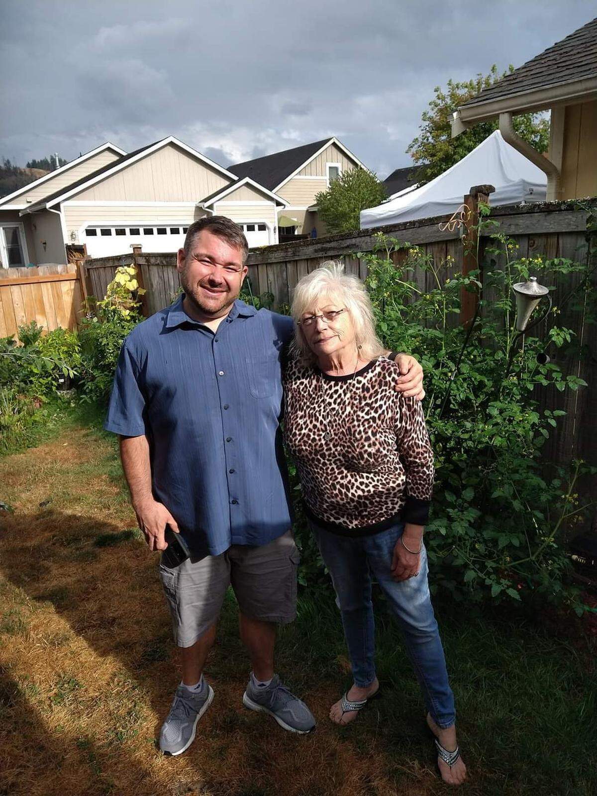 Brett Patrick Ryan and his mother, Judy Russo.