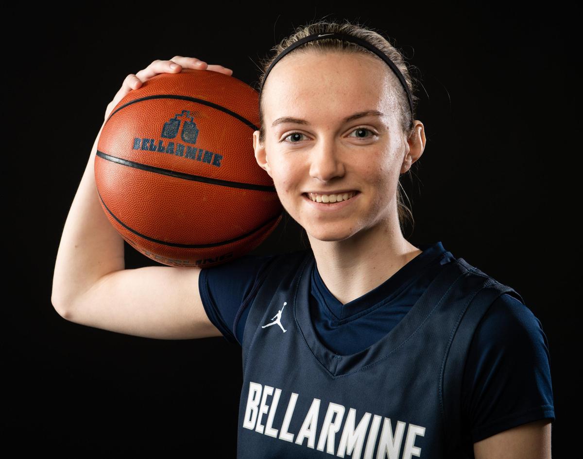Bellarmine Prep’s Callie Stevens photographed at the Tacoma News Tribune in Tacoma, Wash., on Sunday, March 15, 2020.