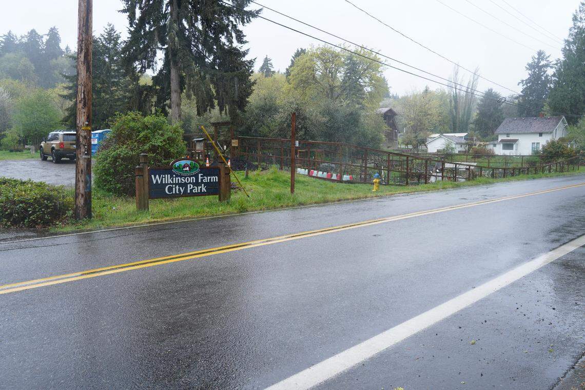 Wilkinson Farm Park is located off of Rosedale Street in Gig Harbor, Wash., on Tuesday, April 14, 2026.