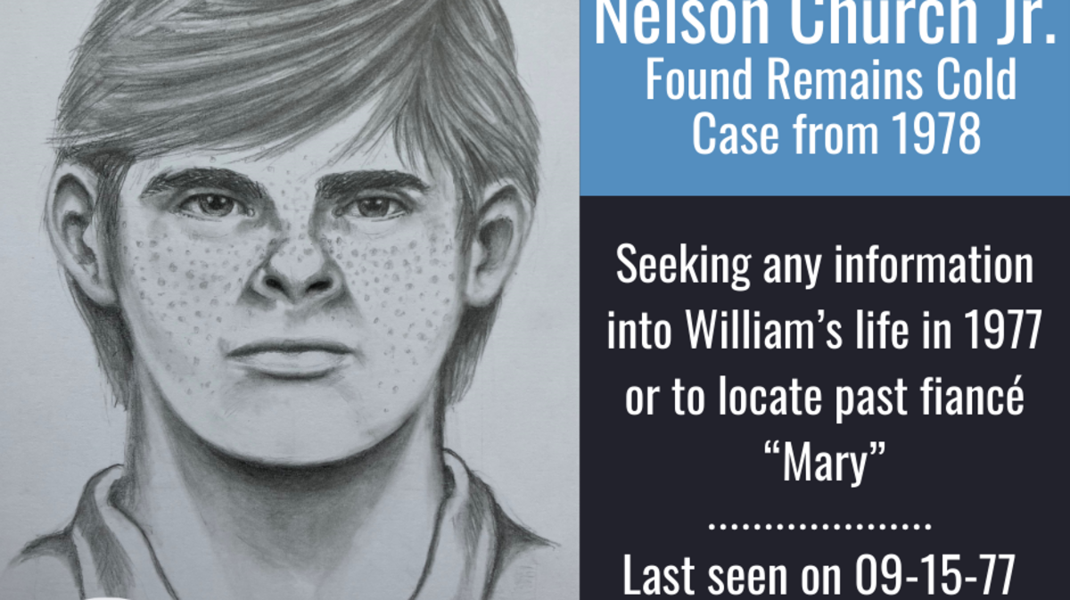 Pierce County deputies are looking for more information in the unsolved death of William “Bill” Nelson Church Jr. who was officially identified in June after his remains were found 1978.