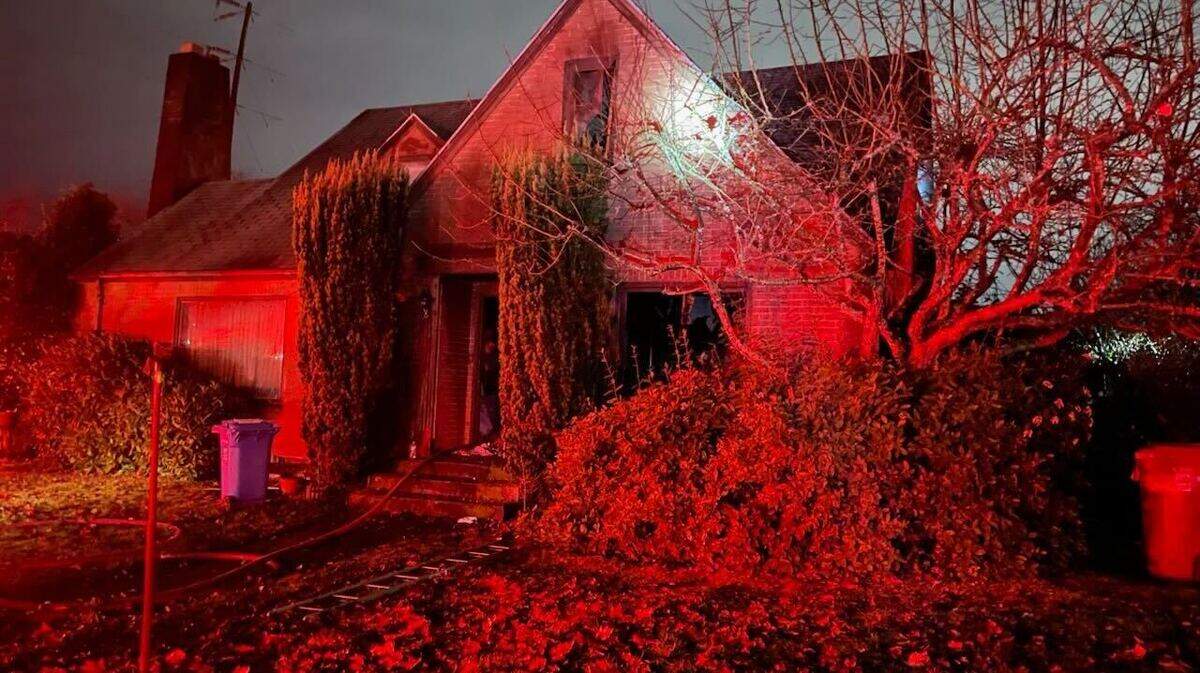 A couple has been displaced after a fire burned through their Tacoma home on Dec. 19, 2024.