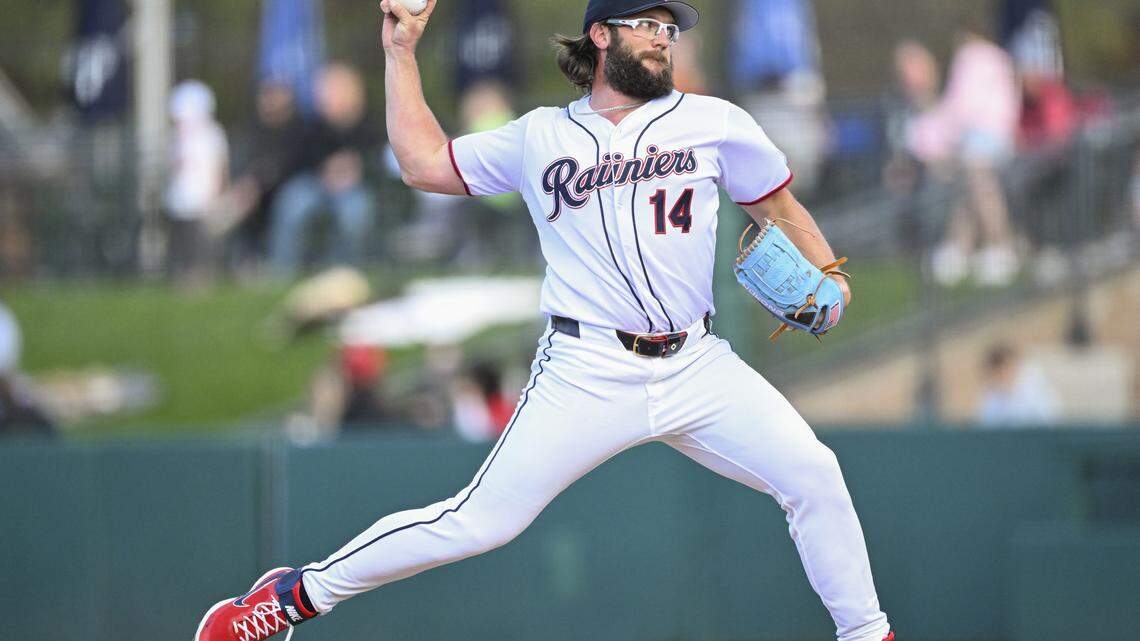Tacoma’s Rhylan Thomas enjoys stellar spring; Rainiers fall in home opener