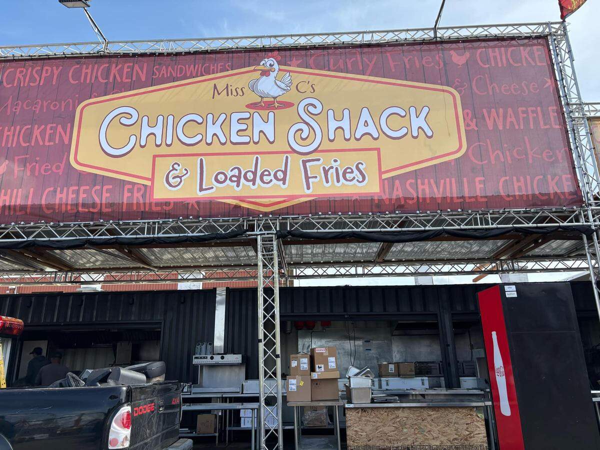 Miss C’s Chicken Shack, a new restaurant making its debut at the Washington State Spring Fair.
