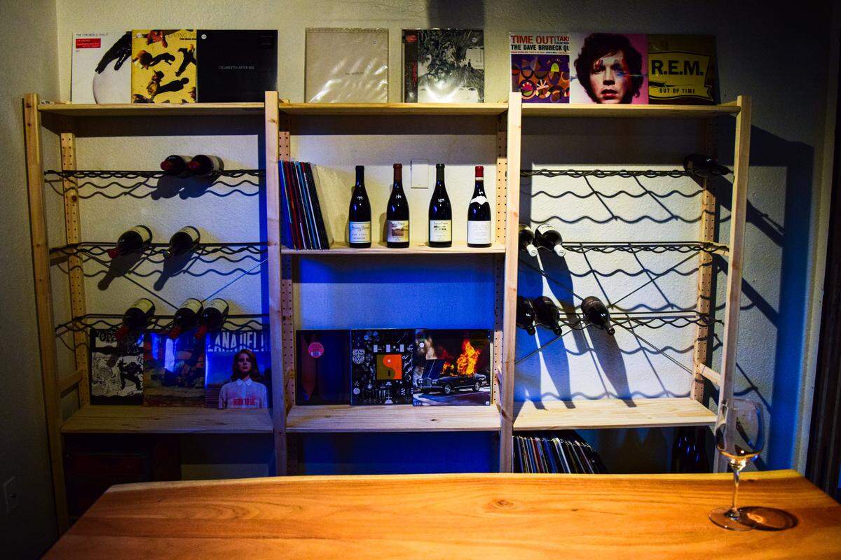 Cuvée blends wine and vinyl into a space that's cool but comfortable. Regulars like to bring dinner to enjoy alongside a newly discovered vintage.