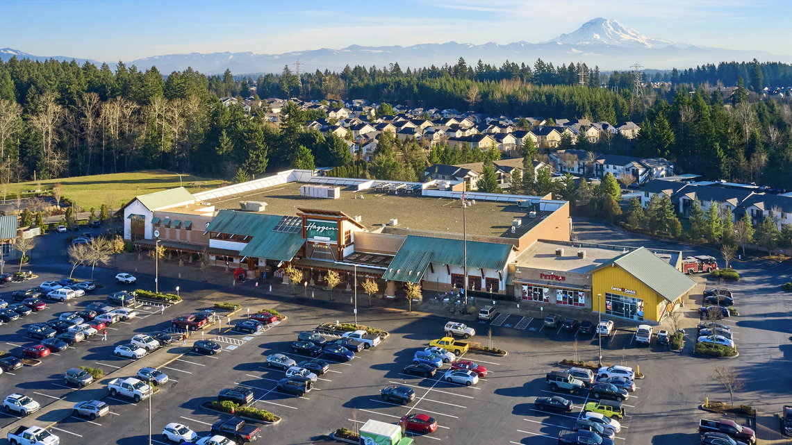 Lake Tapps-area shopping center purchased in 2022 is back on market