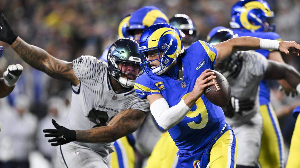 Seahawks work to combat Rams’ Matthew Stafford’s no-look passes in title game
