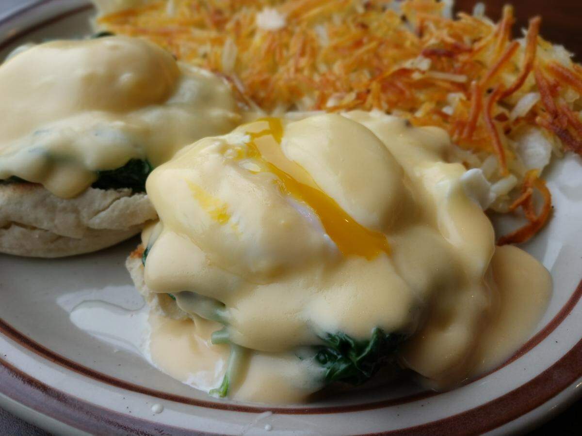 Florentine Benedict from Tim’s Kitchen in South Hill.