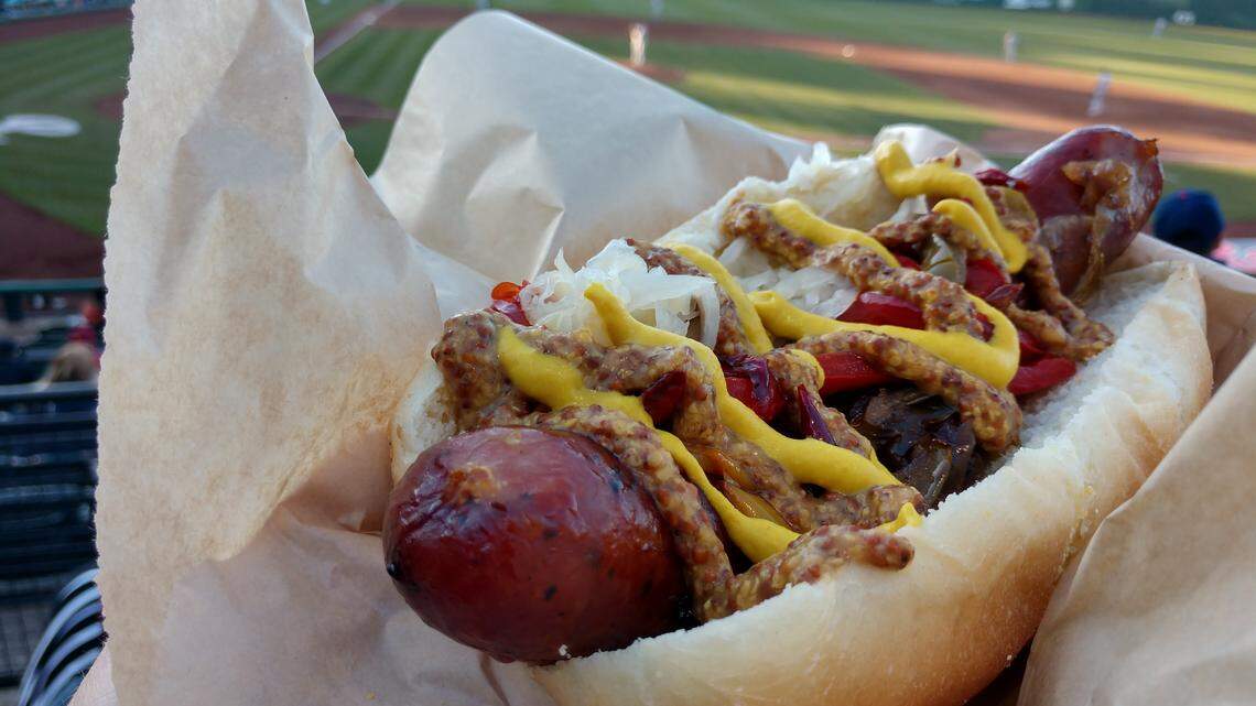 A tour of new menu items at Cheney Stadium. What to eat, what to skip