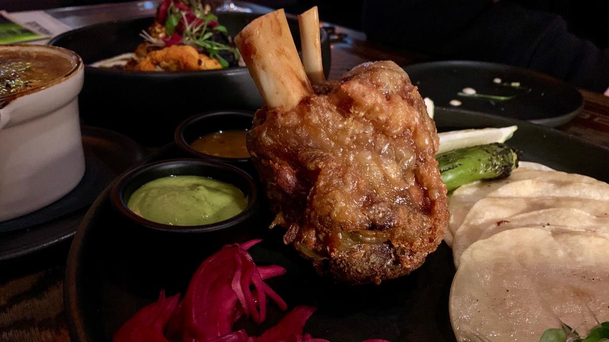 Rey Carbon has reinvented itself as a destination-worthy Mexican steakhouse at 6112 100th St. SW in Lakewood. Creative plates round out the menu, such as the crispy carnitas served on the shank.