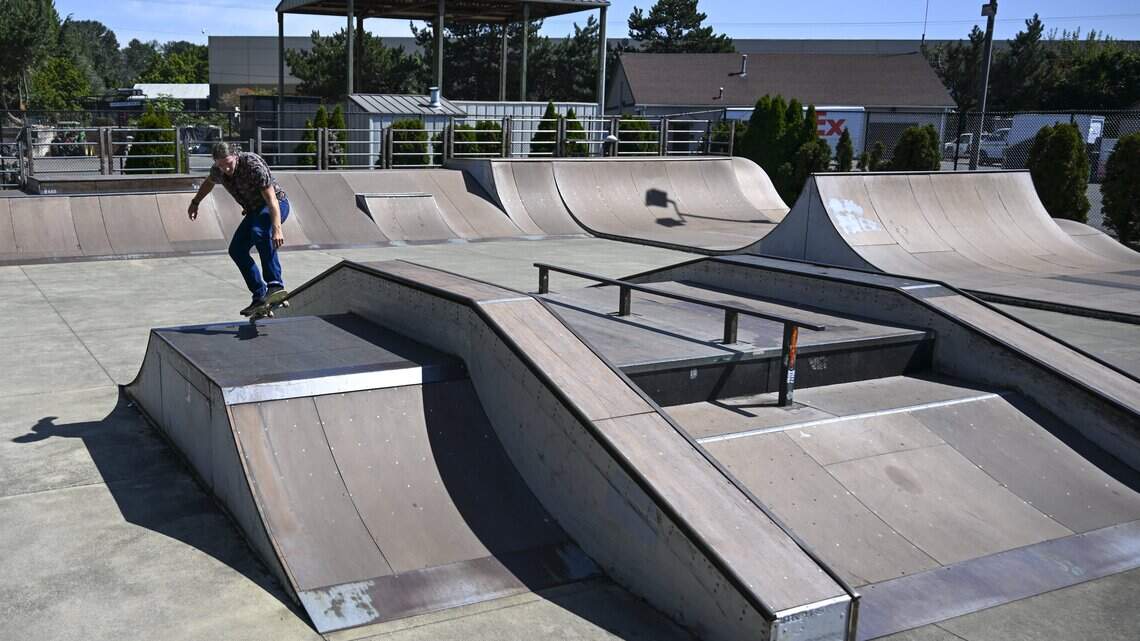 Longtime Puyallup skaters are upset with $620,000 park redesign