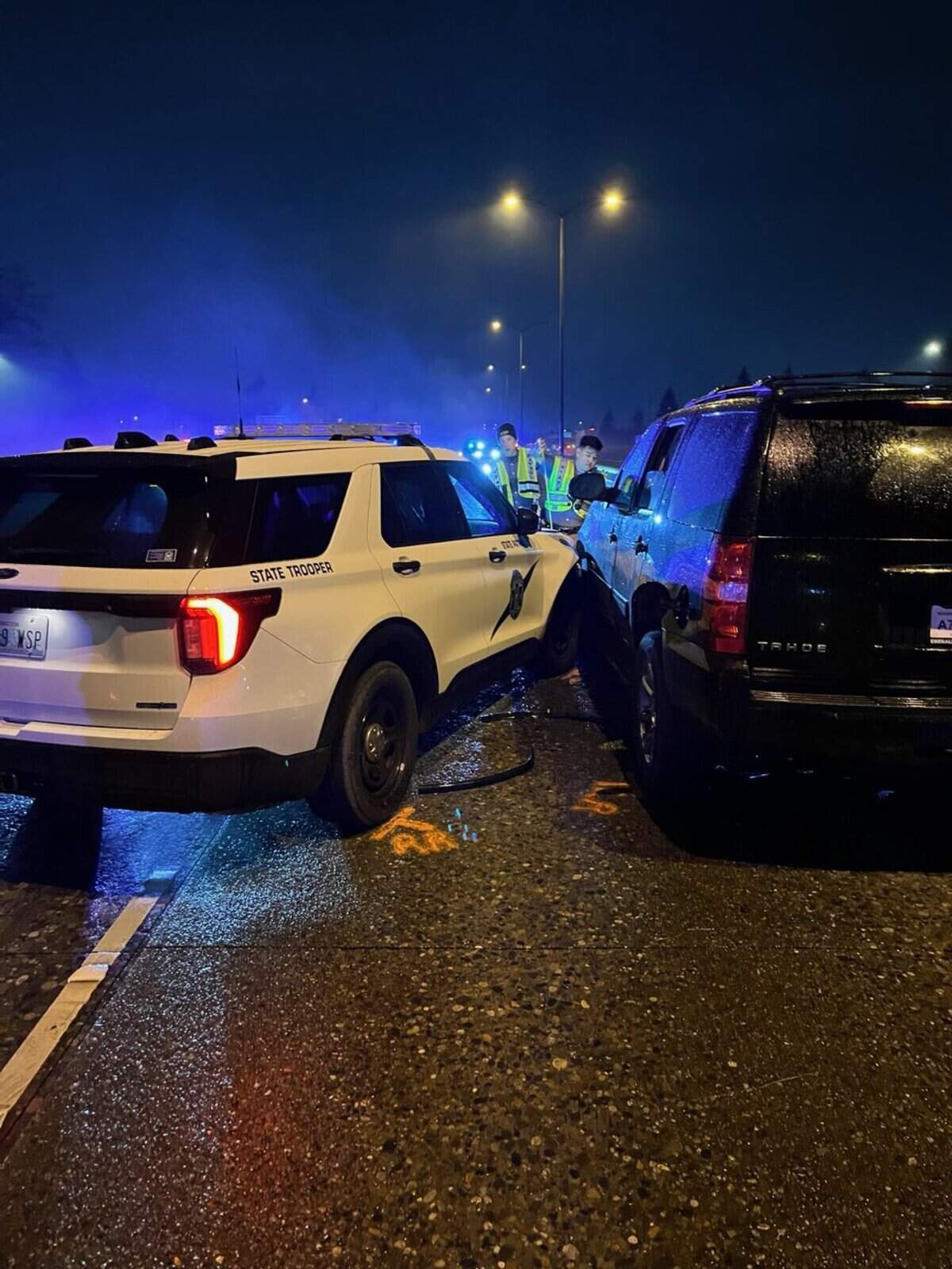 A driver trying to elude deputies and a Washington State trooper were involved in a crash on March 4, 2026 in Pierce County.