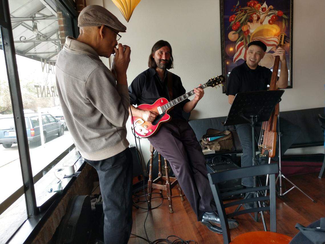 Live music from the Jay Mabin Trio at Macaluso’s Italian Restaurant in Ruston.