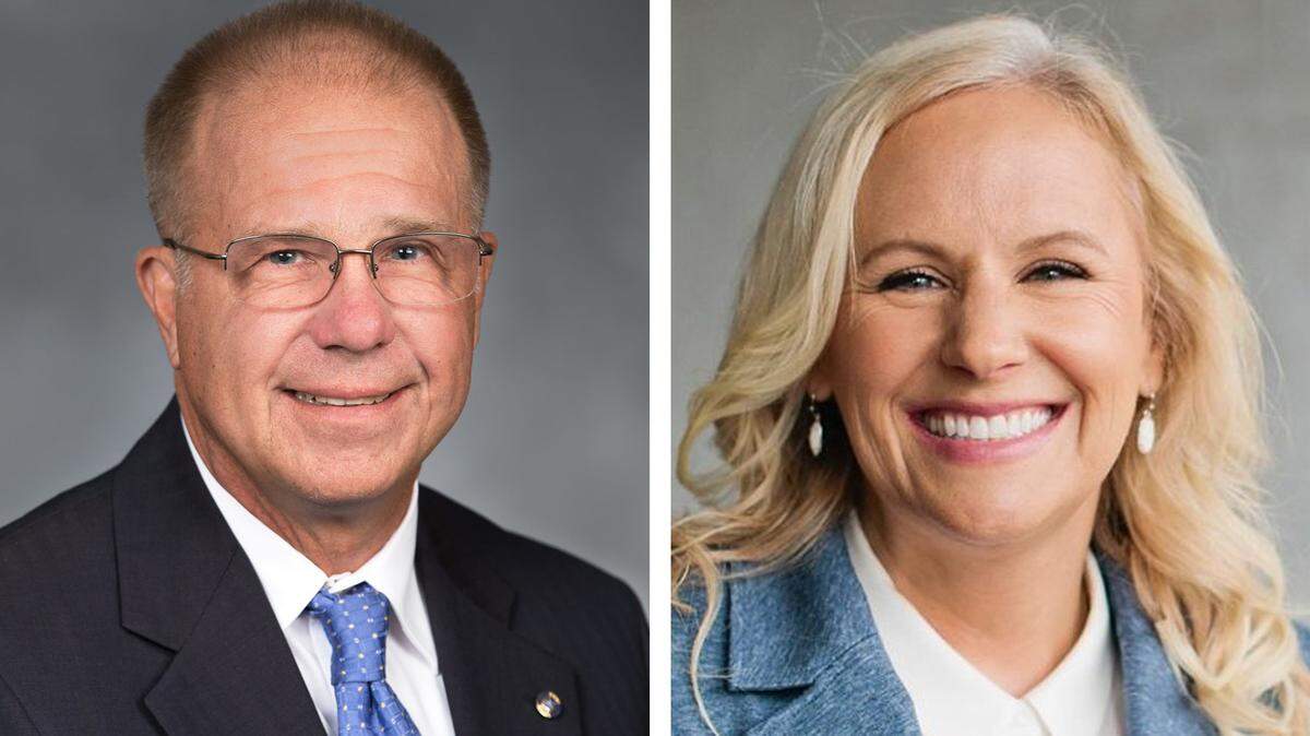 Incumbent Dick Muri, left, and challenger Mari Leavitt are seeking a 28th Legislative District House seat.
