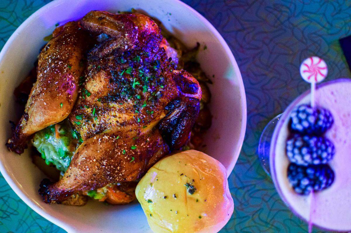 The Lake City Pub, 9106 Veterans Dr. SW in Lakewood, serves hearty fare, all local beers and seasonal cocktails in a cozy setting with frequent live music. From the kitchen, the winter menu stars country game hen with crispy herbed skin and a veggie hash.