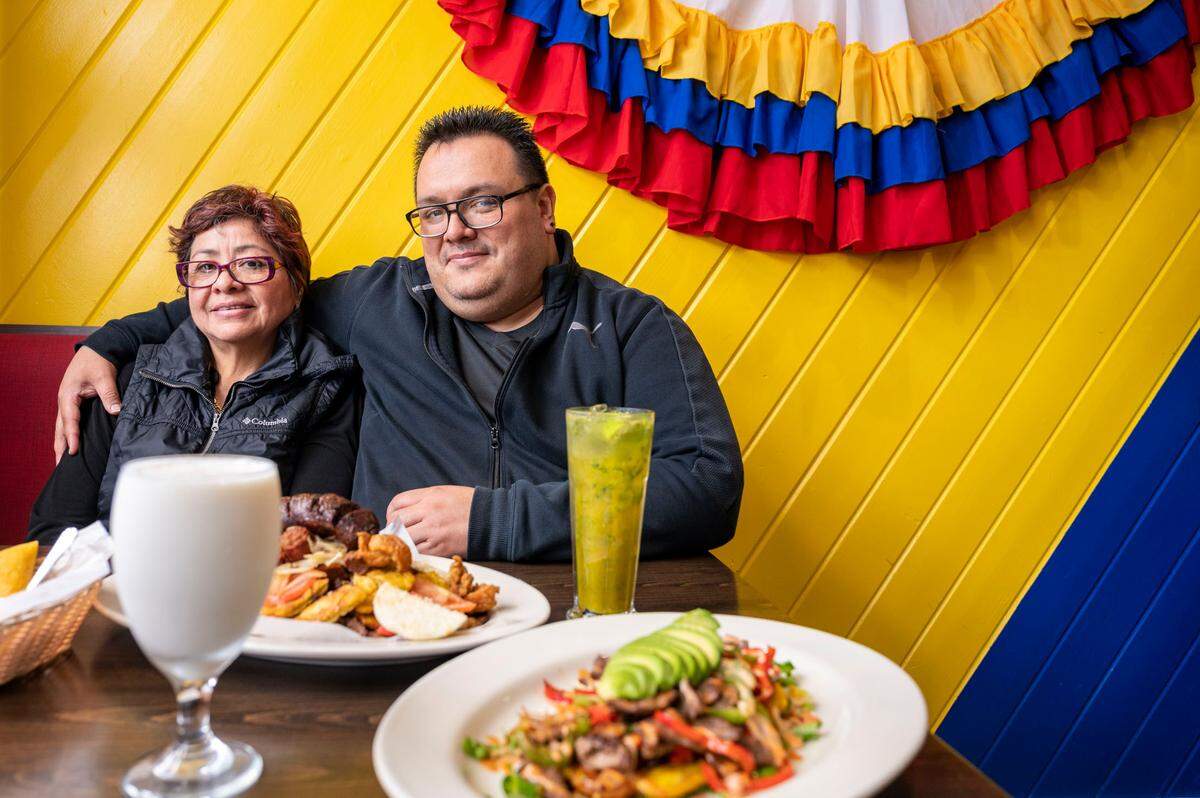 Maria and Mario Medina opened their second El Parche Colombiano restaurant in Tacoma at 6324 E McKinley Ave. on the Eastside in late 2021. The first opened in Seattle in 2018, and they plan to open two more in Western Washington.