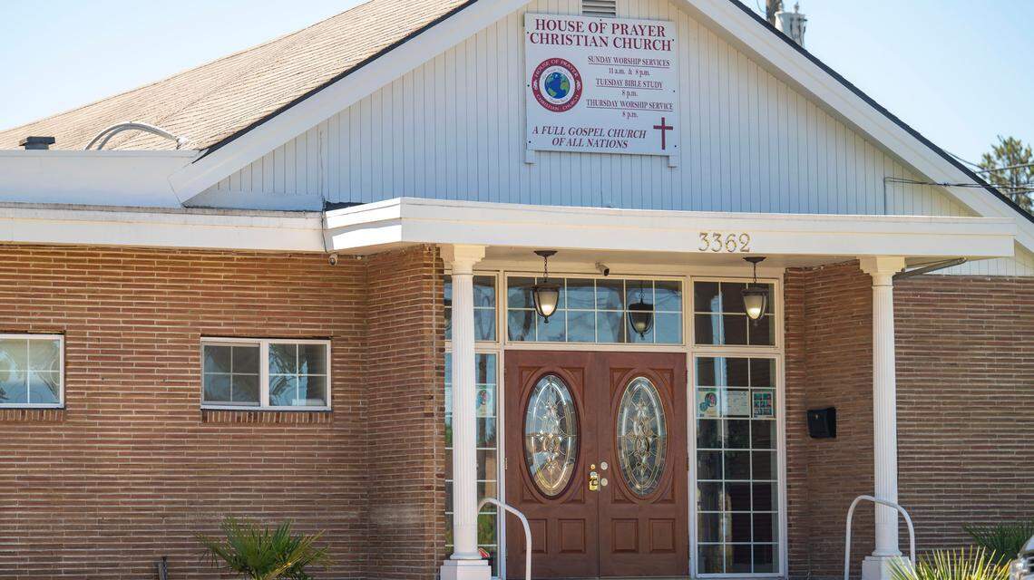The House of Prayer Christian Church is seen on Friday, June 24, 2022, in Tacoma. The church, along with other House of Prayer locations in Georgia and Texas, was raided by the FBI on Thursday.
