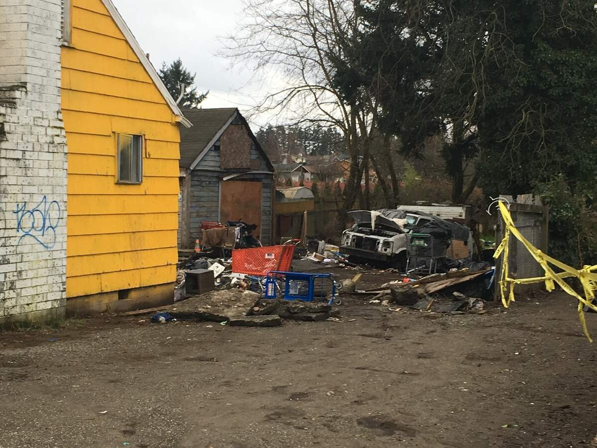 An abandoned home on East 72nd Street in Tacoma is an example of the type of issues the City Council is trying to address with its new code enforcement pilot project, according to City Councilman Chris Beale.