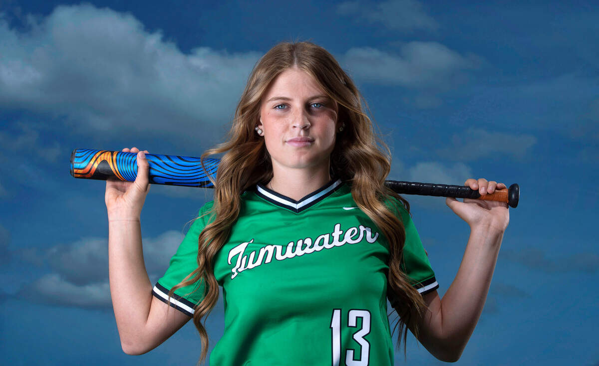Tumwater senior shortstop Aly Waltermeyer is The Olympian’s All-Area Softball Player of the Year after helping lead the T-Birds to the 2A state championship. She is shown at Olympia High School in Olympia, Washington on Wednesday, June 8, 2022.