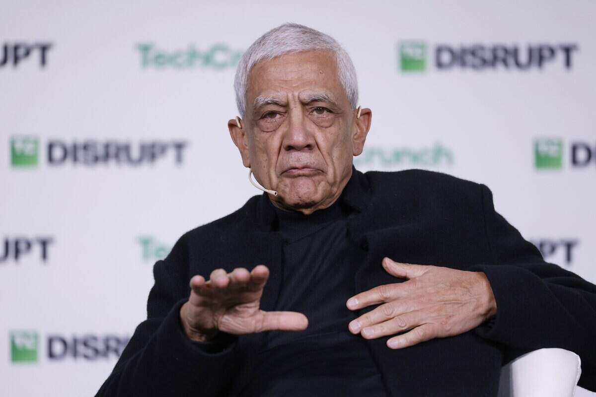 SAN FRANCISCO, CALIFORNIA - OCTOBER 28: Vinod Khosla, Founder, Khosla Ventures, speaks onstage during day two of TechCrunch Disrupt 2025 at Moscone Center on October 28, 2025 in San Francisco, California. (Photo by Kimberly White/Getty Images for TechCrunch)