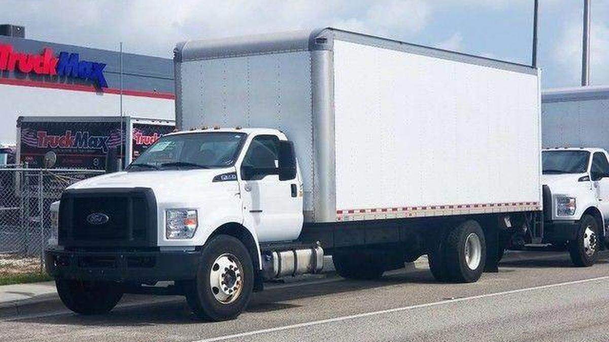 A truck similar to the one shown was stolen from the Tacoma/Pierce County Habitat for Humanity warehouse in Tacoma on Tuesday.