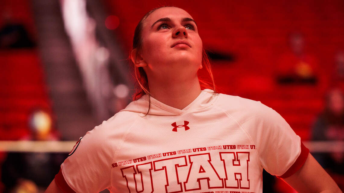 ‘We will run toward Goliath.’ Gig Harbor grad Brynna Maxwell and Utes face Texas Sunday