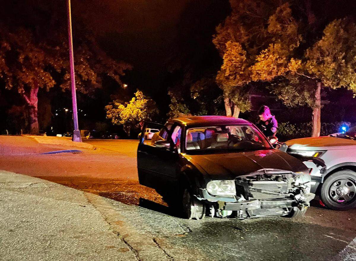 A 56-year-old Tacoma man’s vehicle was stopped with a pursuit maneuver by police Monday night in the city’s North End, near Tacoma Avenue and North 5th Street. The driver was arrested and booked into jail.