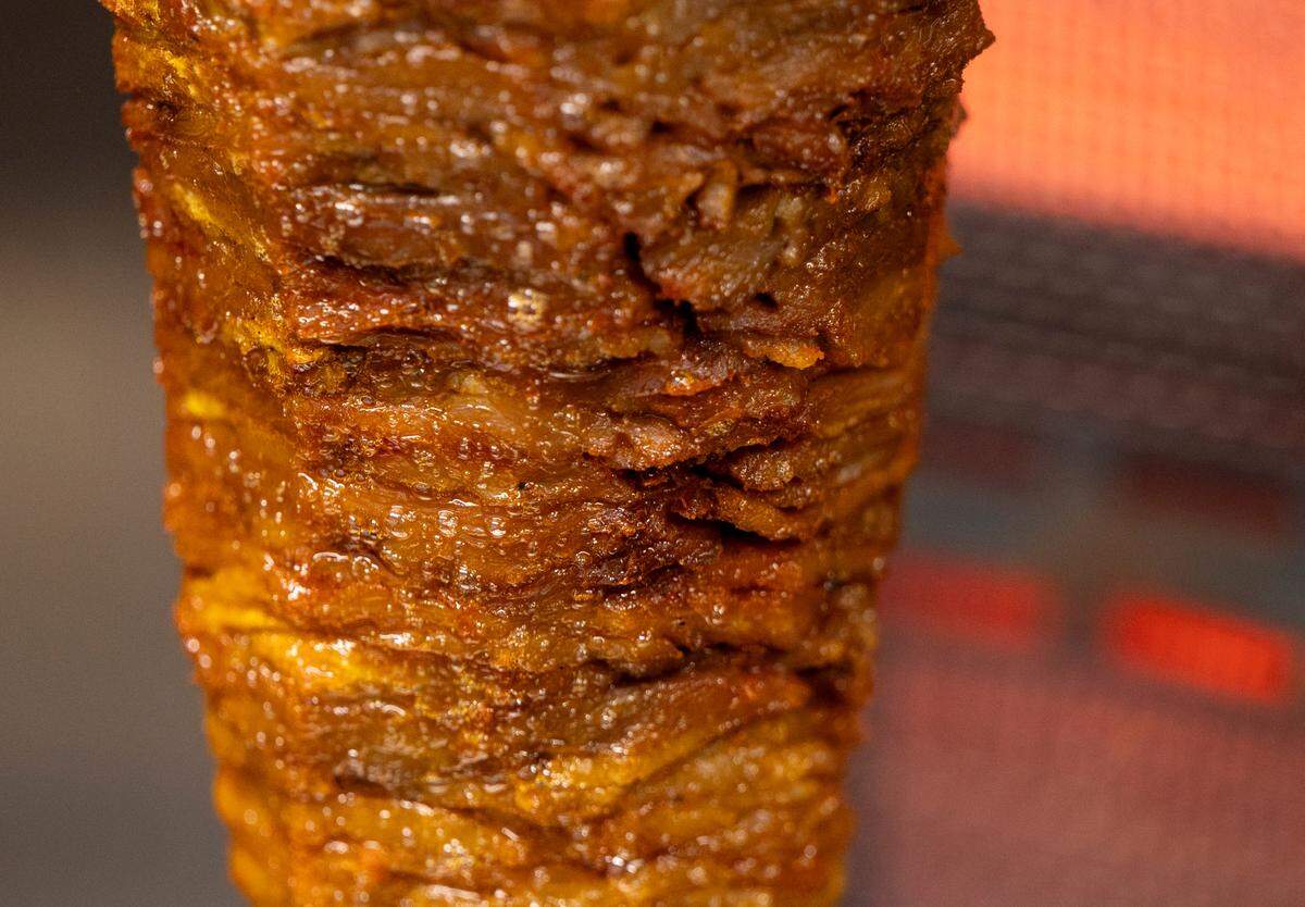 Mendiola said his is the first food truck in Washington state to be approved to use a trompo (vertical spit) on board.