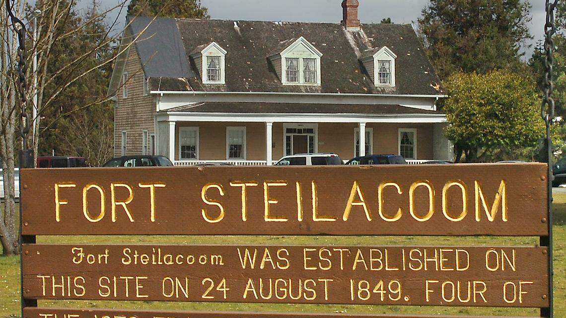 Fort Steilacoom was established in August 1849 by the United States Army to reinforce the American presence in the Oregon Territory. The four remaining buildings are the oldest group West of the Cascades. Although abandoned by the Army in 1868, these buildings have continued to serve the community. Photo taken March 21, 2006. (Russ Carmack/The News Tribune)