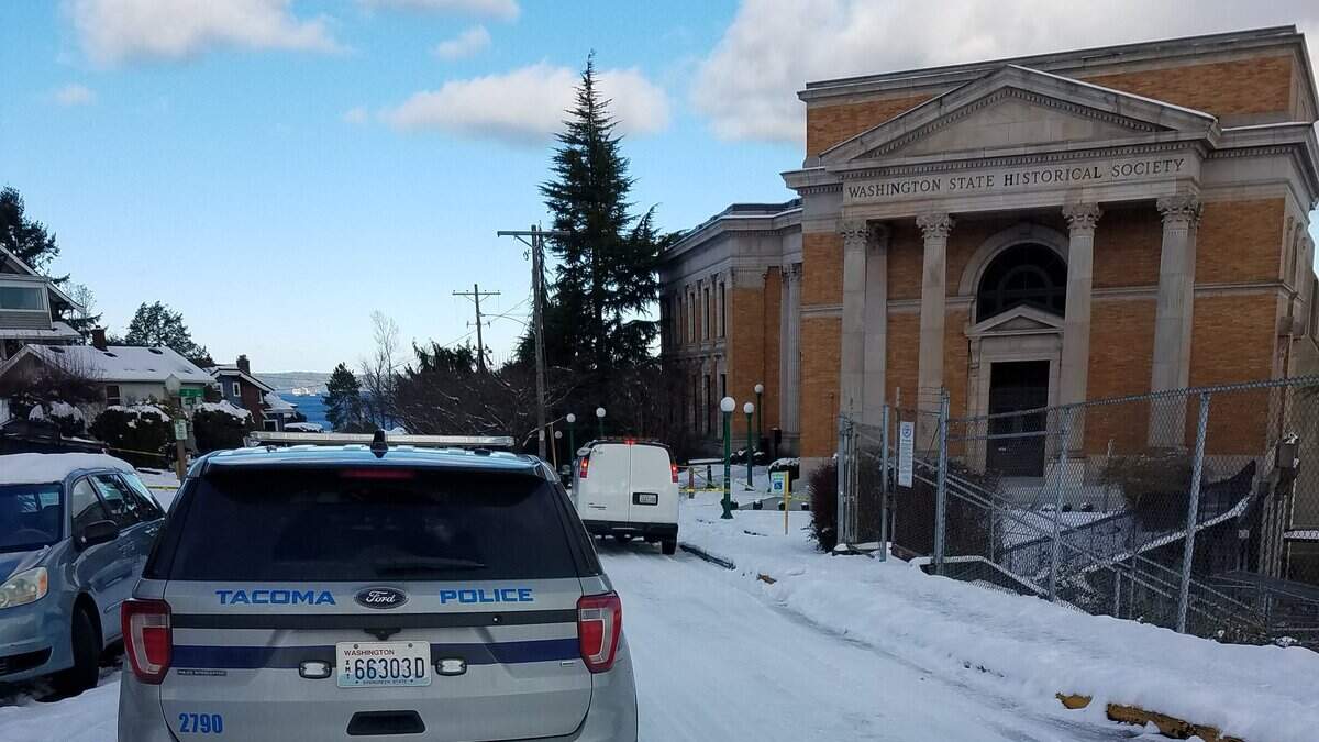 Tacoma police are investigating a homicide Friday morning after an officer found a man dead inside a vehicle parked on North D Street near North Stadium Way