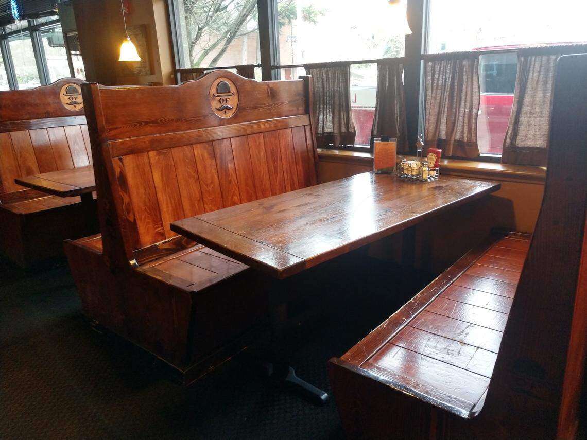 Booths at the Westgate Oddfellas Pub & Eatery will be similar to those found at the Auburn location, pictured here.