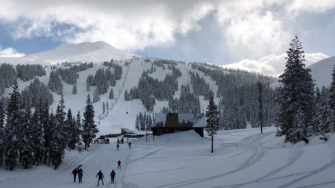 Crashes killed two skiers, both in their 60s, in two days at Mount Bachelor, shown in 2019, officials at the Oregon ski resort said.