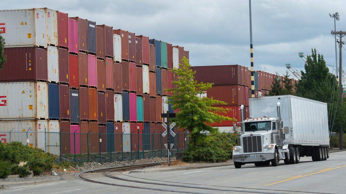 Add weather to the list of problems West Coast ports facing with stressed supply chain